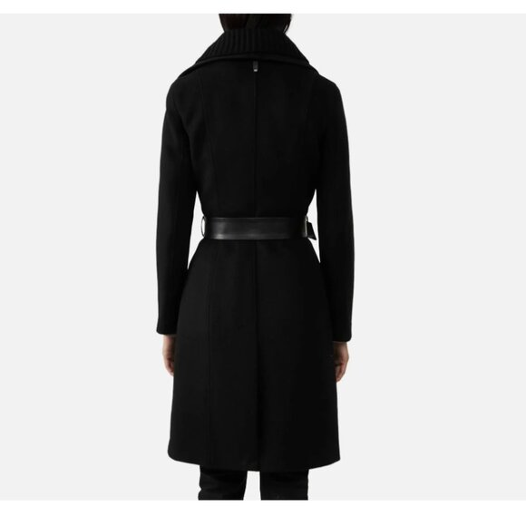 Mackage Nori-K Double Collar Wool Coat - Picture 6 of 13